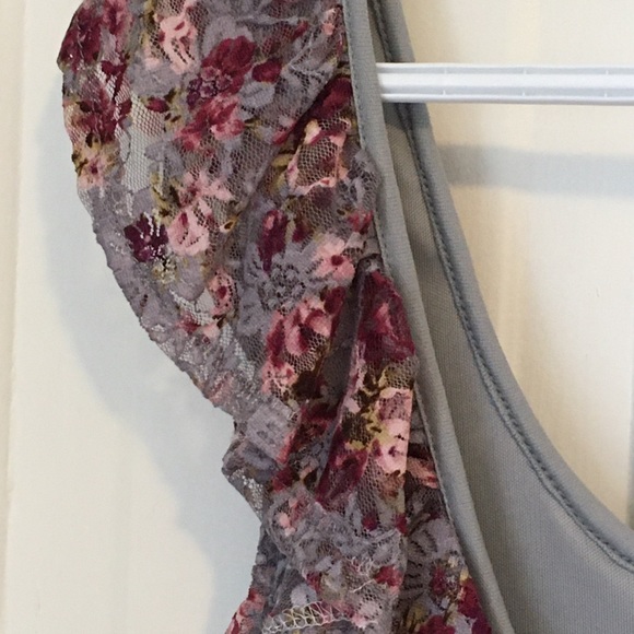 Seduction Lace Floral Ruffle Summer Dress - Picture 7 of 8